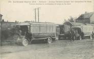 62 Pa De Calai / CPA FRANCE 62 "Béthunes, autobus Parisiens prenant leur chargement de vivres"