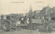 62 Pa De Calai / CPA FRANCE 62 "Boulogne sur Mer, quai Gambetta"