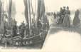 / CPA FRANCE 62 "Boulogne sur Mer, barques d'Equihen"