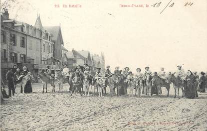 / CPA FRANCE 62 "Berck Plage, en bataille" / ANE