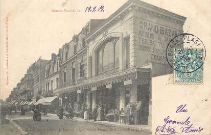 / CPA FRANCE 62 "Berck Plage, rue Carnot et le bazar"