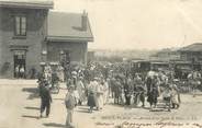 62 Pa De Calai / CPA FRANCE 62 "Berck Plage, arrivée d'un train de Paris"