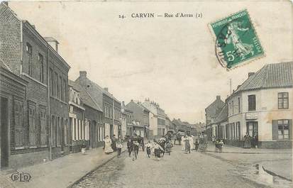 / CPA FRANCE 62 "Carvin, rue d'Arras"