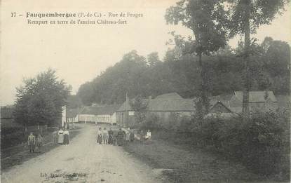 / CPA FRANCE 62 "Fauquembergue, rue de Fruges"