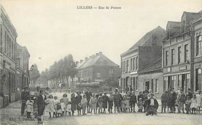 / CPA FRANCE 62 "Lillers, rue de Pernes"