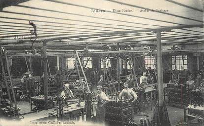 / CPA FRANCE 62 "Lillers, usine Fanien, atelier de fraisage"