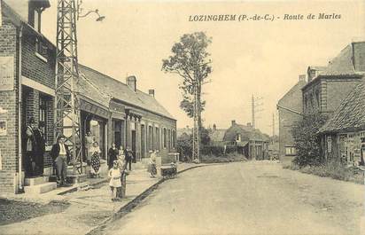 / CPA FRANCE 62 "Lozinghem, route de Marles"