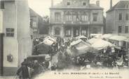 62 Pa De Calai / CPA FRANCE 62 "Marquise, le marché"