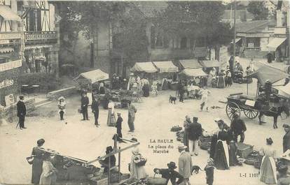 CPA  FRANCE 44 "La Baule, la place du Marché"