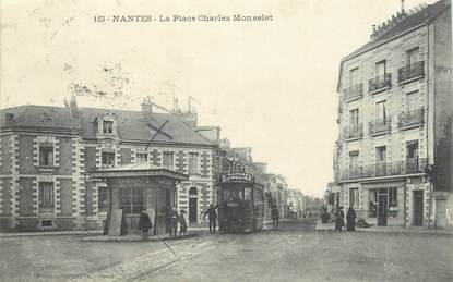 CPA  FRANCE 44 "Nantes, la Place Charles Monselet"