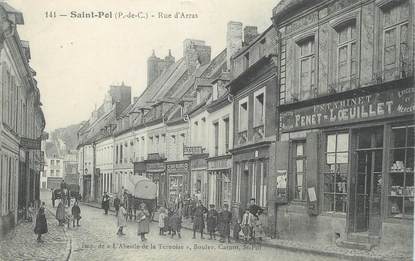 / CPA FRANCE 62 "Saint Pol, rue d'Arras"