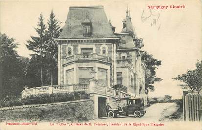 CPA FRANCE 55 "Sampigny, Le Clos, Chateau de M. Poincaré, psdt de la République française"