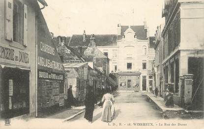 / CPA FRANCE 62 "Wimereux, la rue des Dunes "