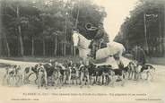 44 Loire Atlantique CPA  FRANCE 44 "Plessé, une chasse dans la forêt du Gâvre" / CHASSE A COURRE