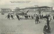 62 Pa De Calai / CPA FRANCE 62 "Le Touquet Paris Plage, biplan s'apprêtant pour le départ" / AVIATION