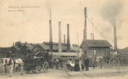 CPA  FRANCE 44 "Trignac, porte de Méan"