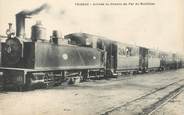 44 Loire Atlantique CPA  FRANCE 44 "Trignac, arrivée du chemin de fer du Morbihan" / TRAIN