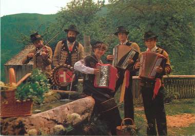 / CPSM FRANCE 73 "Flumet" / GROUPE FOLKLORIQUE