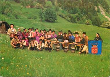 / CPSM FRANCE 73 "Flumet" /  GROUPE FOLKLORIQUE