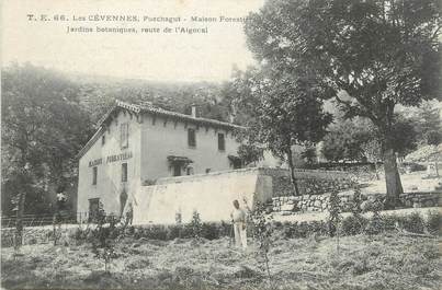 / CPA FRANCE 30 "Les Cévennes, Puechagut, maison forestière"