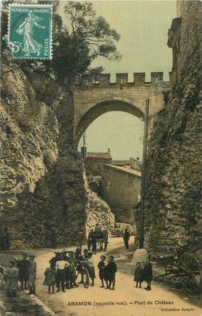 / CPA FRANCE 30 "Aramon, pont du château"