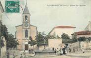 30 Gard / CPA FRANCE 30 "La Calmette, place de l'église"