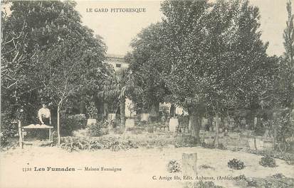 / CPA FRANCE 30 "Les Fumades, maison Faussigne"