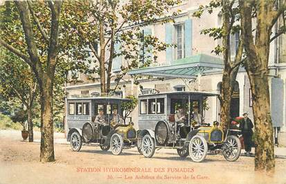 / CPA FRANCE 30 "Station Hydrominérale des Fumades" / AUTOBUS
