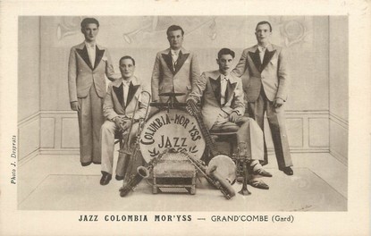 / CPA FRANCE 30 "Grand Combe" / JAZZ