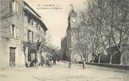 30 Gard / CPA FRANCE 30 "Laudun,le cours et l'église"