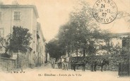 30 Gard / CPA FRANCE 30 "Génolhac, entrée de la ville"