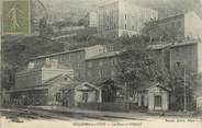 30 Gard / CPA FRANCE 30 "Molières sur Cèze, la gare et l'hôpital"