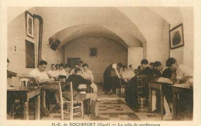 / CPA FRANCE 30 "Notre Dame de Rochefort, la salle de conférences"