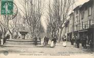 30 Gard / CPA FRANCE 30 "Pont Saint Esprit, boulevard Gambetta"