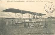 88 Vosge CPA FRANCE 88 "Epinal, le centre d'aviation, biplan M. Farman"