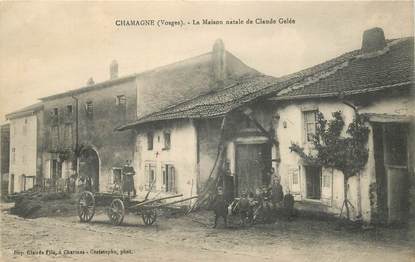 CPA FRANCE 88 "Chamagne, la maison natale de Claude Gelée"