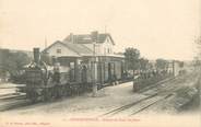 88 Vosge CPA FRANCE 88 "Contrexéville, arrivée du Train des Eaux"