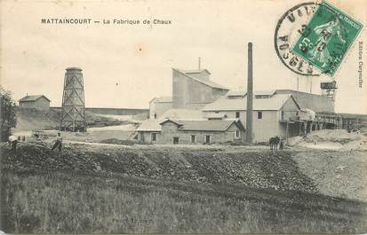 CPA FRANCE 88 "Mattaincourt, la Fabrique de Chaux"