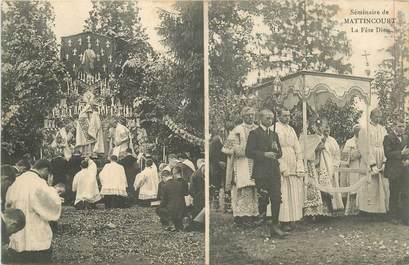 CPA FRANCE 88 "Mattincourt, la Fête Dieu"