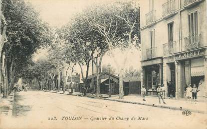 CPA FRANCE 83 "Toulon, quartier du Champ de Mars"