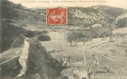 83 Var CPA FRANCE 83 "Toulon, le Revest, vallée de Dardennes, fondation du barrage"