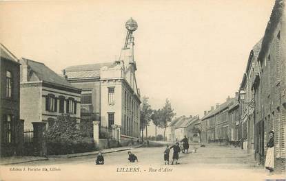 CPA FRANCE 62 "Lillers, rue d'Aire"