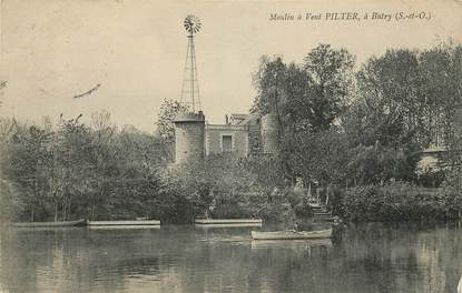 CPA FRANCE 95 "Moulin à vent Pilter à Butry"