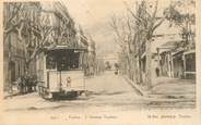 83 Var  CPA FRANCE 83 " Toulon, Mourillon, Avenue Vauban" / TRAMWAY