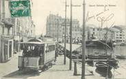 83 Var  CPA FRANCE 83 " Toulon, Quai Senès la Sinse" / TRAMWAY