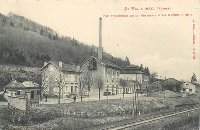 CPA FRANCE 88 "Le Val d'Ajol, vue d'ensemble de la Brasserie La Gerbe d'Or" / BRASSERIE