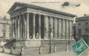 30 Gard / CPA FRANCE 30 "Nîmes Aviation, la maison carrée"