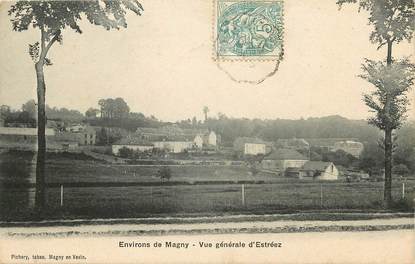 CPA FRANCE 95 "Environs de Magny, vue générale d'Estréez"