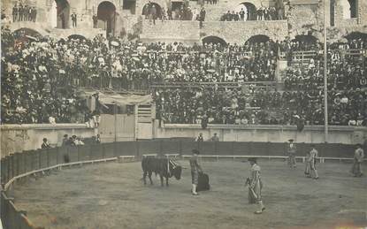 / CARTE PHOTO FRANCE 30 "Nîmes" / CORRIDA