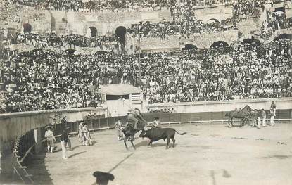 / CARTE PHOTO FRANCE 30 " Nîmes " /  CORRIDA